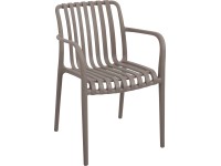 OBI Stohovací židle Merrydale taupe 81 x 56 x 58 cm OBI Stohovací židle Merrydale taupe 81 x 56 x 58 cm