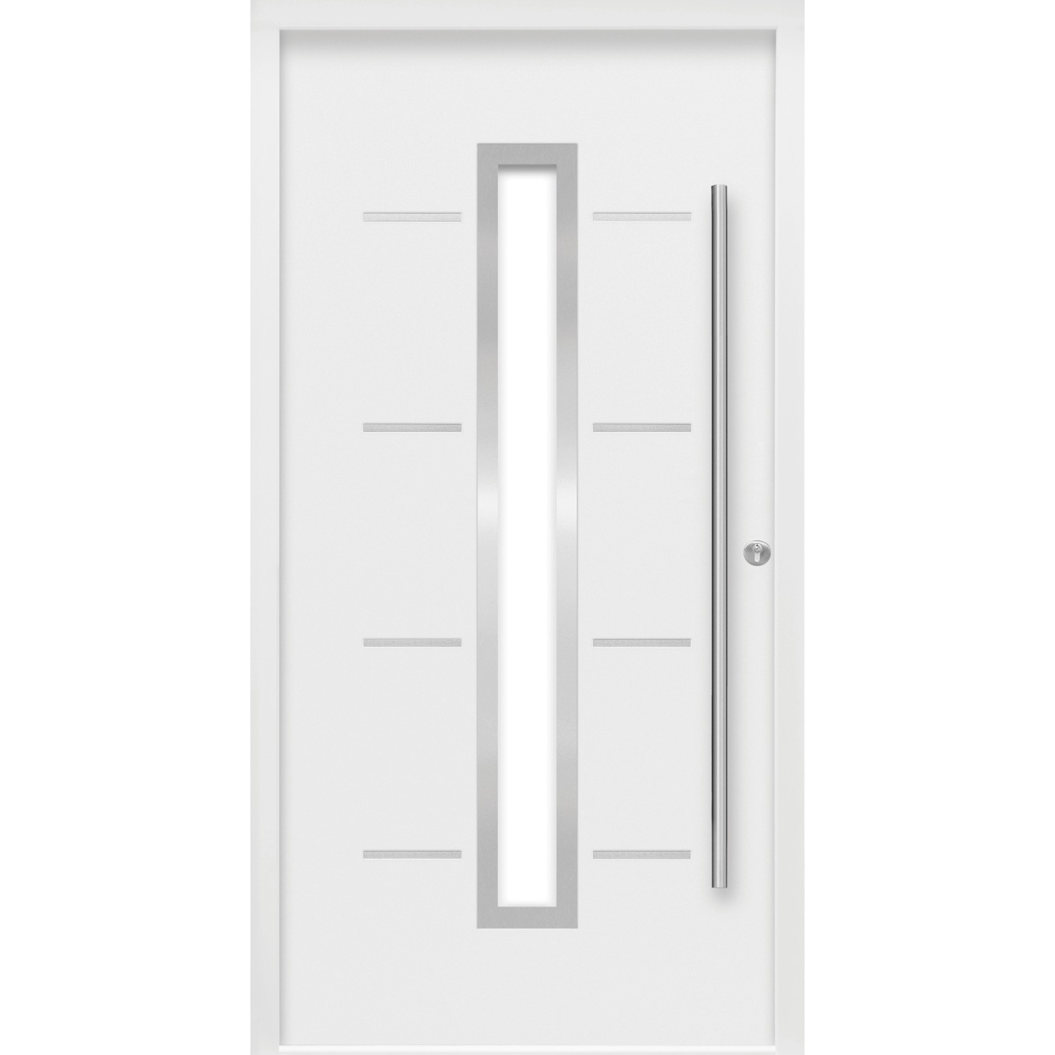 SPLENDOOR Vchodové dveře ThermoSpace MILANO PRIME bílá 110 P