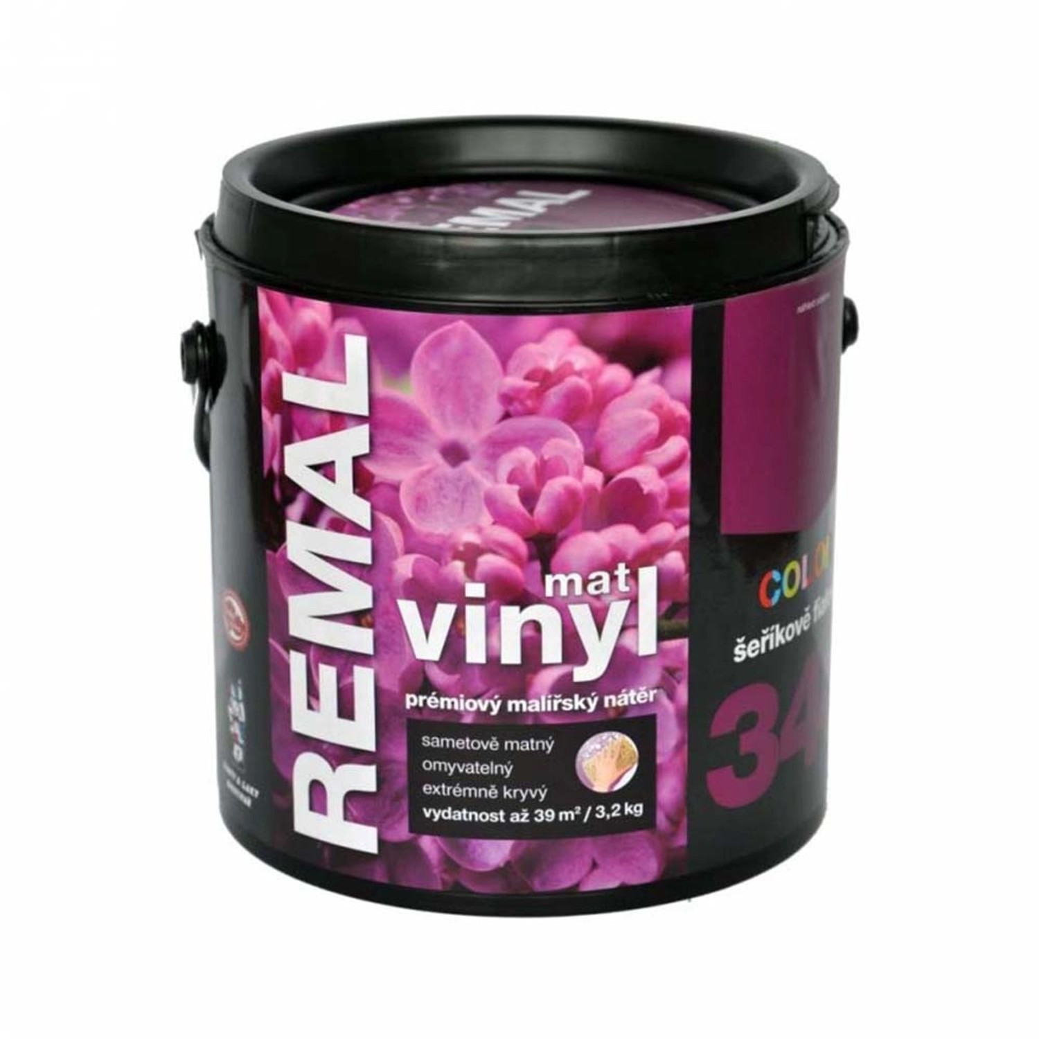 Remal Vinyl Color mat šeříkově fialová 3,2kg