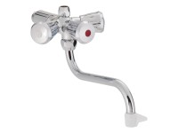 OBI Beztlaková nástěnná vypouštěcí baterie Turia chromovaná