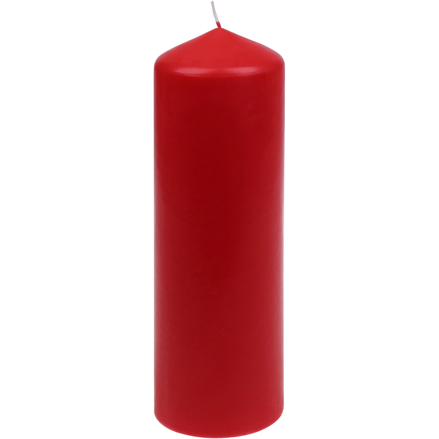 Steinhart Válcová svíčka rubínová pr. 28 x 87 mm