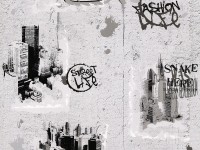 A. S. Creation Tapeta papírová BOYS & GIRLS Grafiti FSC®