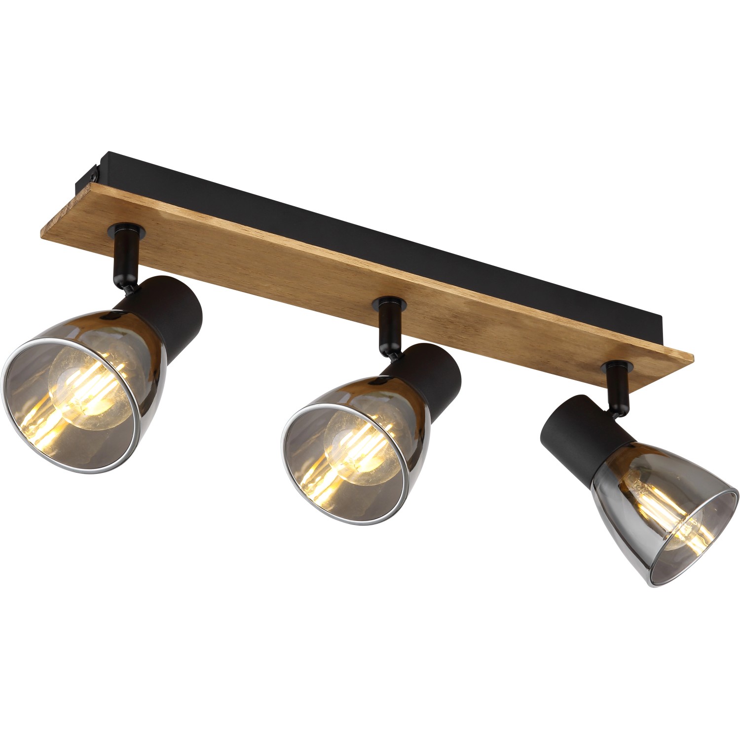 Svítidlo 54307-3W hnědé dřevo  LS3