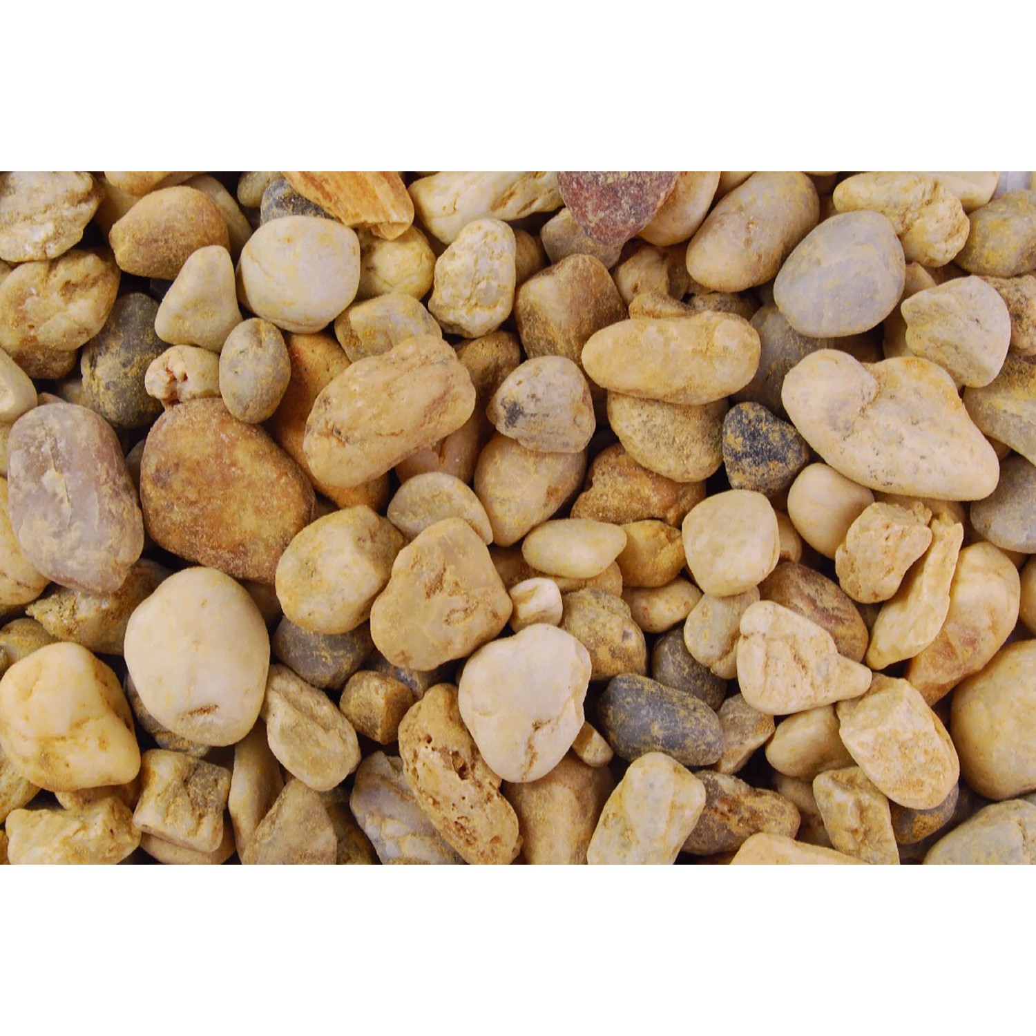 Big-Bag Kulatý štěrk světlý barevný 16-32 mm 1000 kg