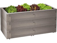 JUWEL Vyvýšený záhon Timber 3patrový 130 x 60 x 60 cm