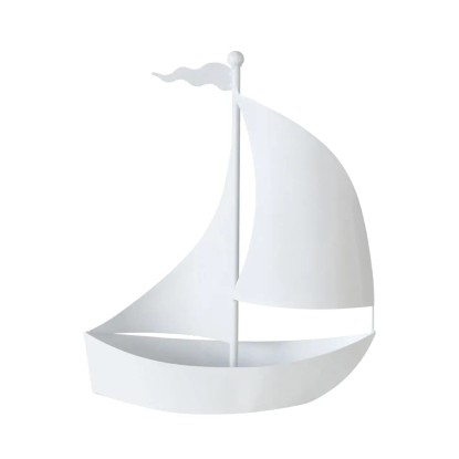 Boltze Dekorativní figurka Jolly bílá 45 x 12 x 36 cm, 1 ks