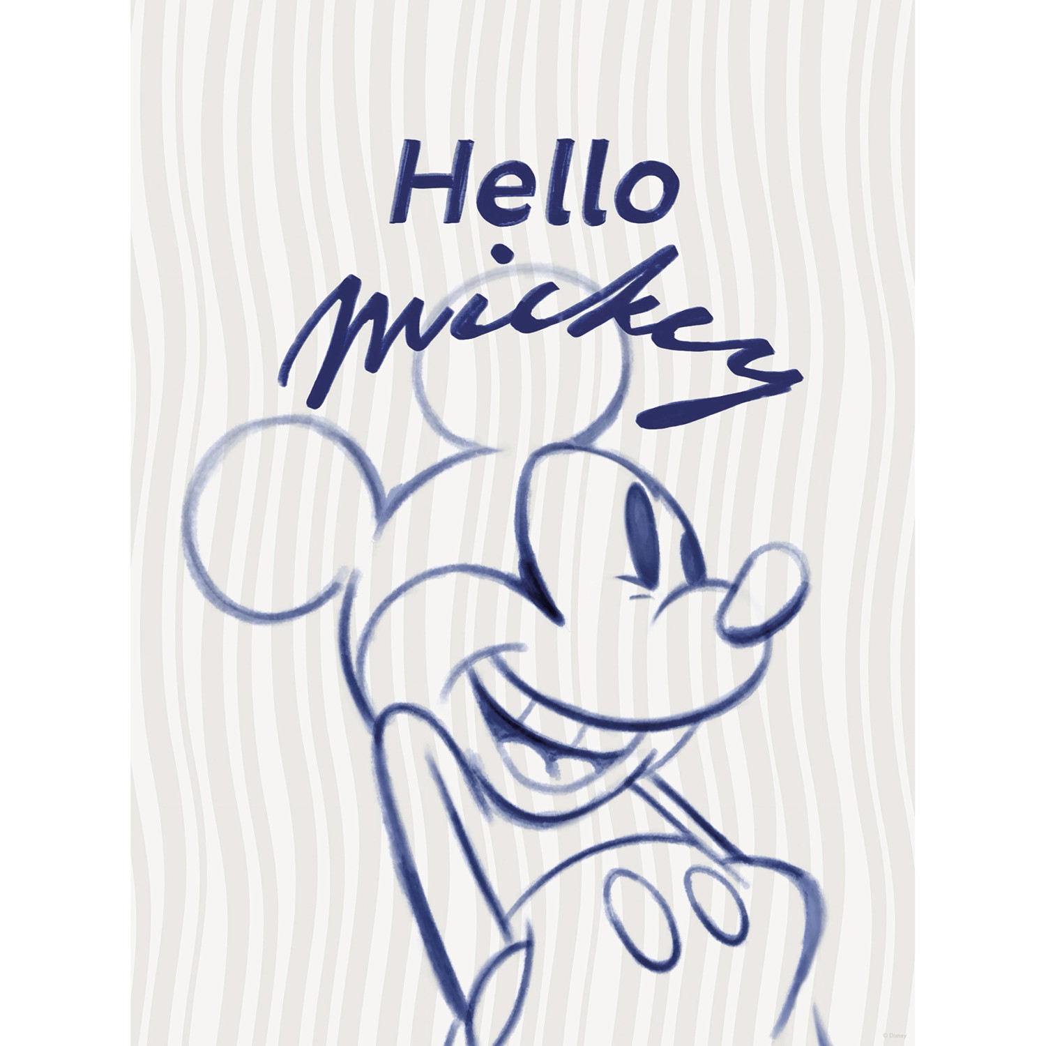 Komar Plakát Disney Mickey Mouse Hello 30 x 40 cm