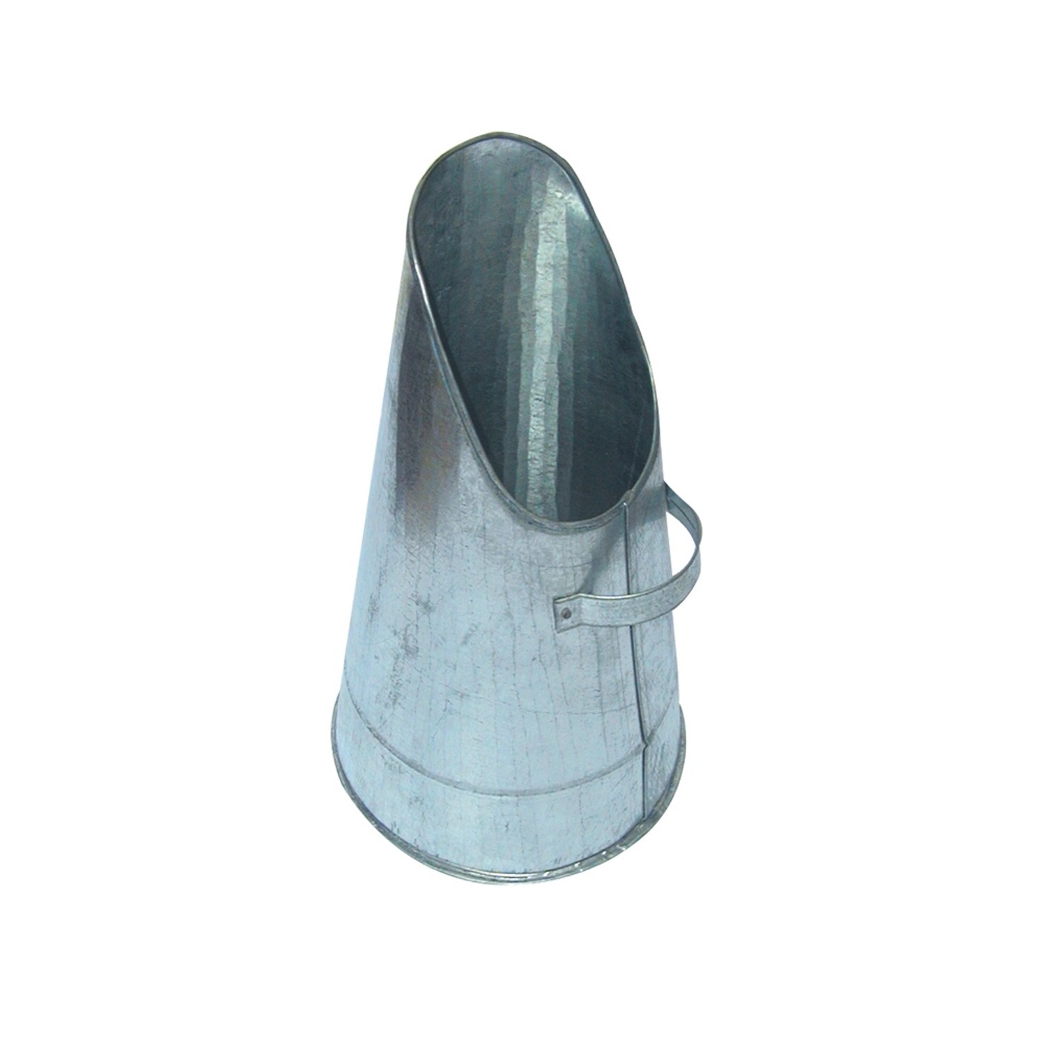 Uhlák kulatý násypný šikmý, pozinkovaný