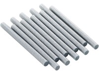 LUX-TOOLS Lepicí patrony stříbrné průměr 11 mm, 10 ks