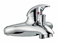 OBI Páková vanová napouštěcí baterie Fresh chromovaná rozteč 150 mm