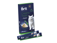 Brit Pamlsky pro kočky Premium by Nature Cat Creamy Treats with Rabbit, 6x 15 g Brit Pamlsky pro kočky Premium by Nature Cat Creamy Treats with Rabbit, 6x 15 g