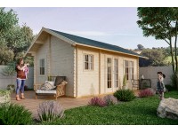 Skan Holz Zahradní domek Esbjerg 1 přírodní, 380 x 520 cm Skan Holz Zahradní domek Esbjerg 1 přírodní, 380 x 520 cm