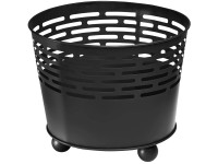 Gartenfreude Designové ohniště, ocel, černá, pr. 39 cm