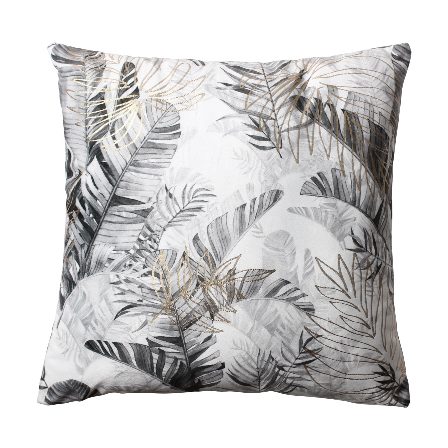 SPLENDID Povlak na polštář SAMUI šedo-stříbrný 45 x 45 cm
