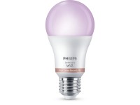 Philips Smart LED žárovka E27 A60, 8,5 W, 805 lm, RGBW 2200K-6500 K