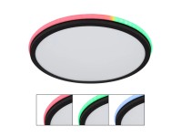GLOBO LED stropní svítidlo JAXXI 40 W, 4250 lm, 2700-6500 K+RGB, pr. 450 x 70 mm GLOBO LED stropní svítidlo JAXXI 40 W, 4250 lm, 2700-6500 K+RGB, pr. 450 x 70 mm