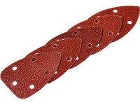 LUX-TOOLS Brusný papír pro delta brusku Comfort K120, 5 děr, 5 ks, 100 x 140 mm