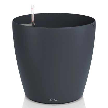 Lechuza Samozavlažovací květináč CLASSICO Color 50 břidl.šedá pr. 49 x 46,5 cm