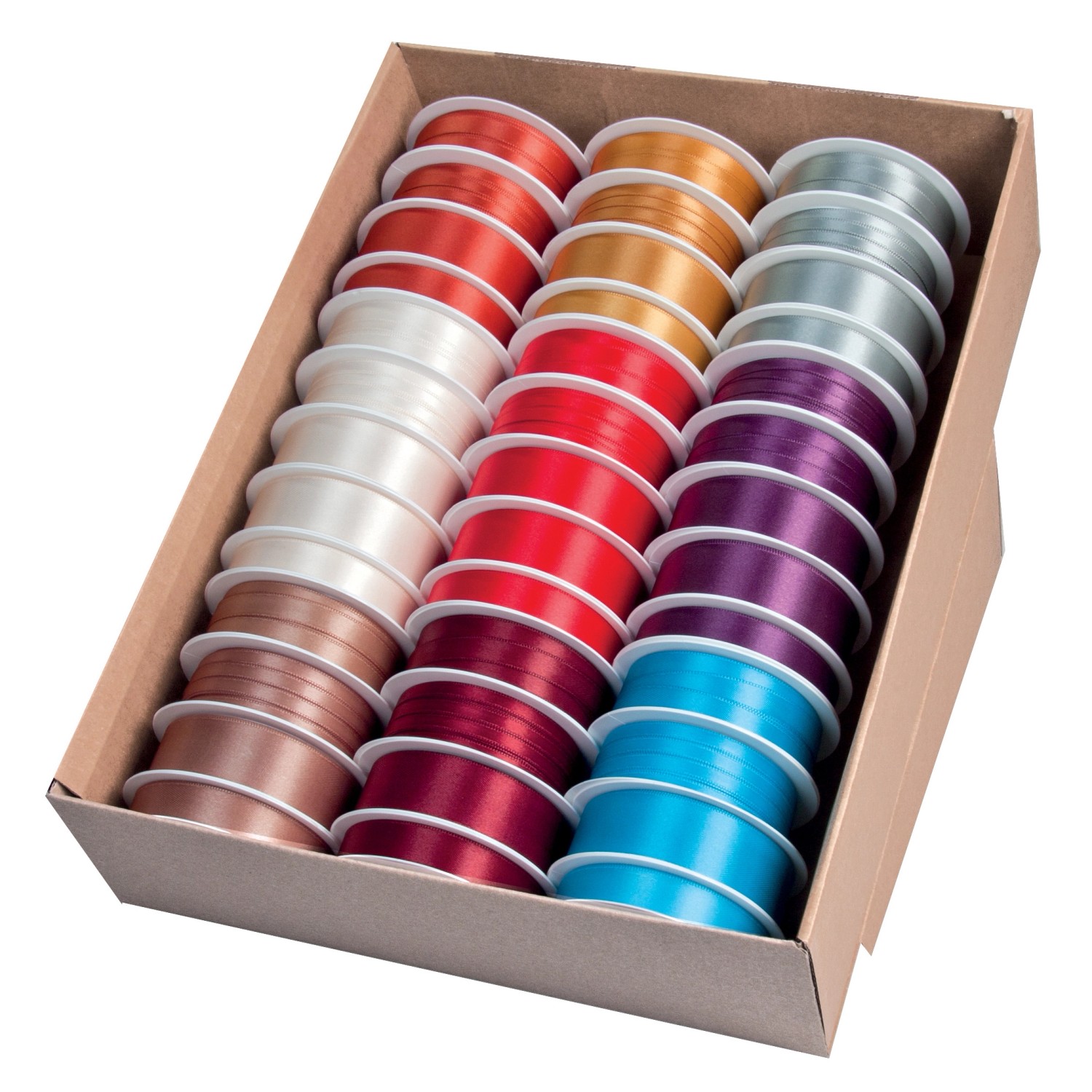 Ditipo Vánoční saténová stuha, různé druhy, 1 ks