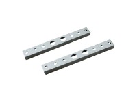 Pergart Sada háčků 25 x 3 x 1 cm na nářadí pro zahradní domky, 2 ks