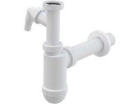 Alcadrain Sifon umyvadlový DN40 s přípojkou a převlečnou maticí 5/4