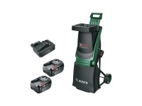 Bosch Aku drtič zahradního odpadu UniversalShredder 2x18V-25 (2x4,0Ah + nab.)