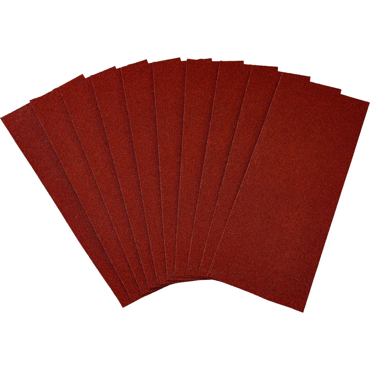 LUX Brusný papír Classic, neděrovaný, 115 x 280 mm K80, 10 ks