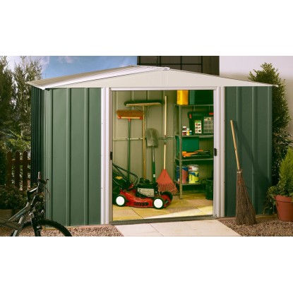 Arrow Plechový zahradní domek Dresden 106 zelená