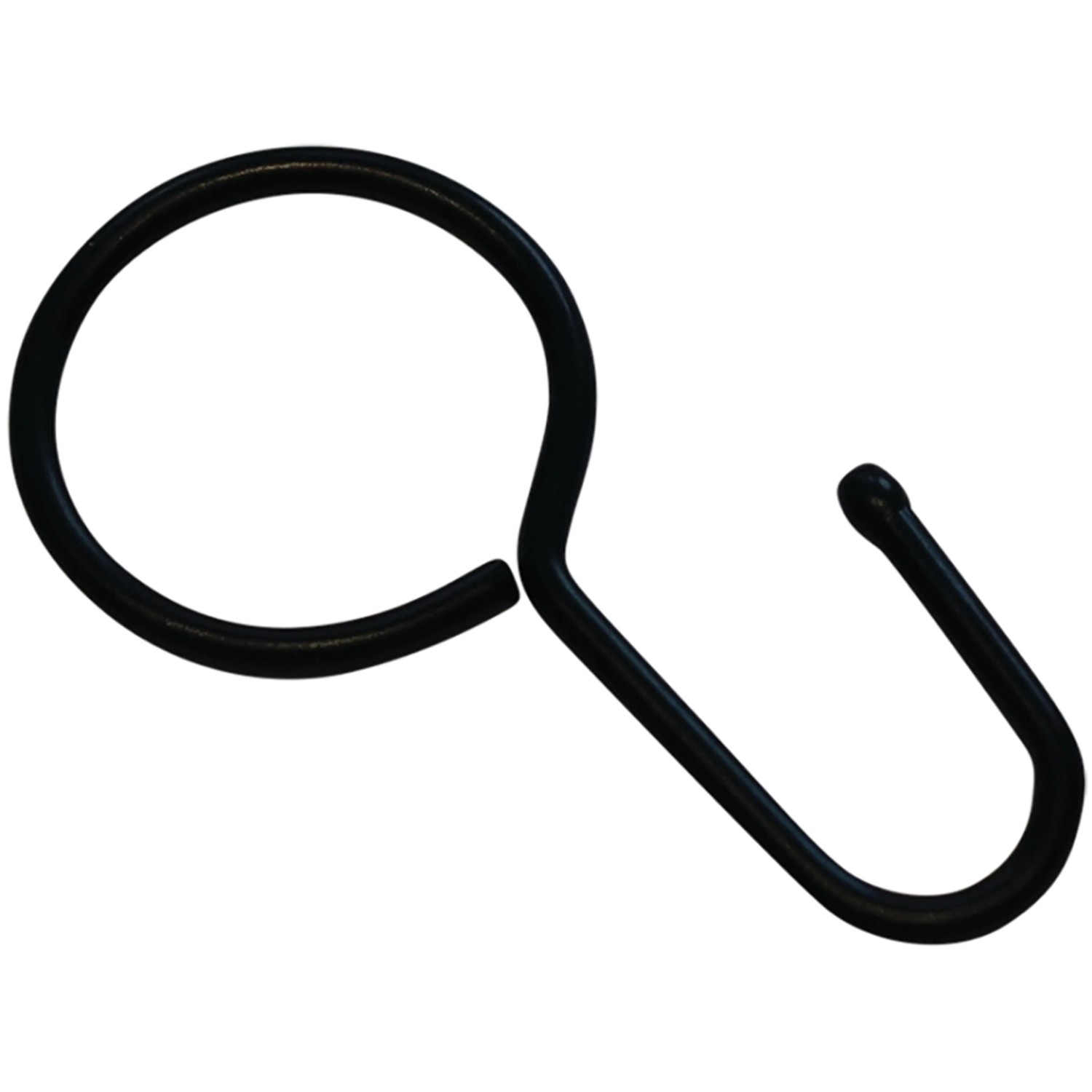 Gardinia Lankový háček pro lankovou soupravu, černý matný, 20 ks