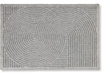 Astra Rohožka do interiéru Graphic Deluxe, stříbrná, 45 x 75 cm Astra Rohožka do interiéru Graphic Deluxe, stříbrná, 45 x 75 cm