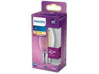 Philips Classic LED žárovka E14, 4,3 W, 470 lm, 2700 K, tvar svíčky
