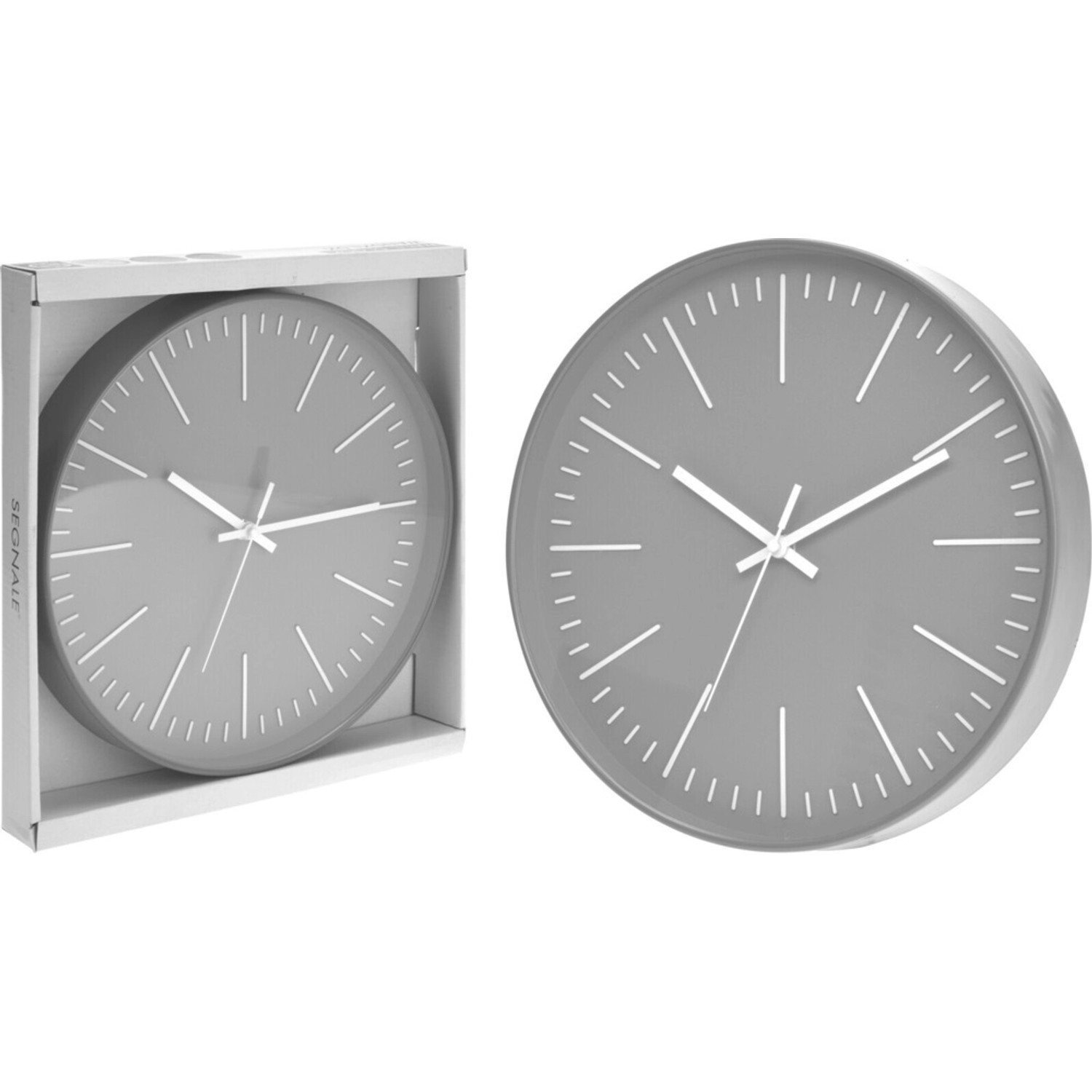 Koopman Nástěnné hodiny s teploměrem a vlhkoměrem 34,5 x 27 x 4 cm