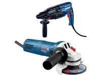 Bosch Professional Sada vrtacího kladiva GBH 240 a úhlové brusky GWS 750-125 Bosch Professional Sada vrtacího kladiva GBH 240 a úhlové brusky GWS 750-125