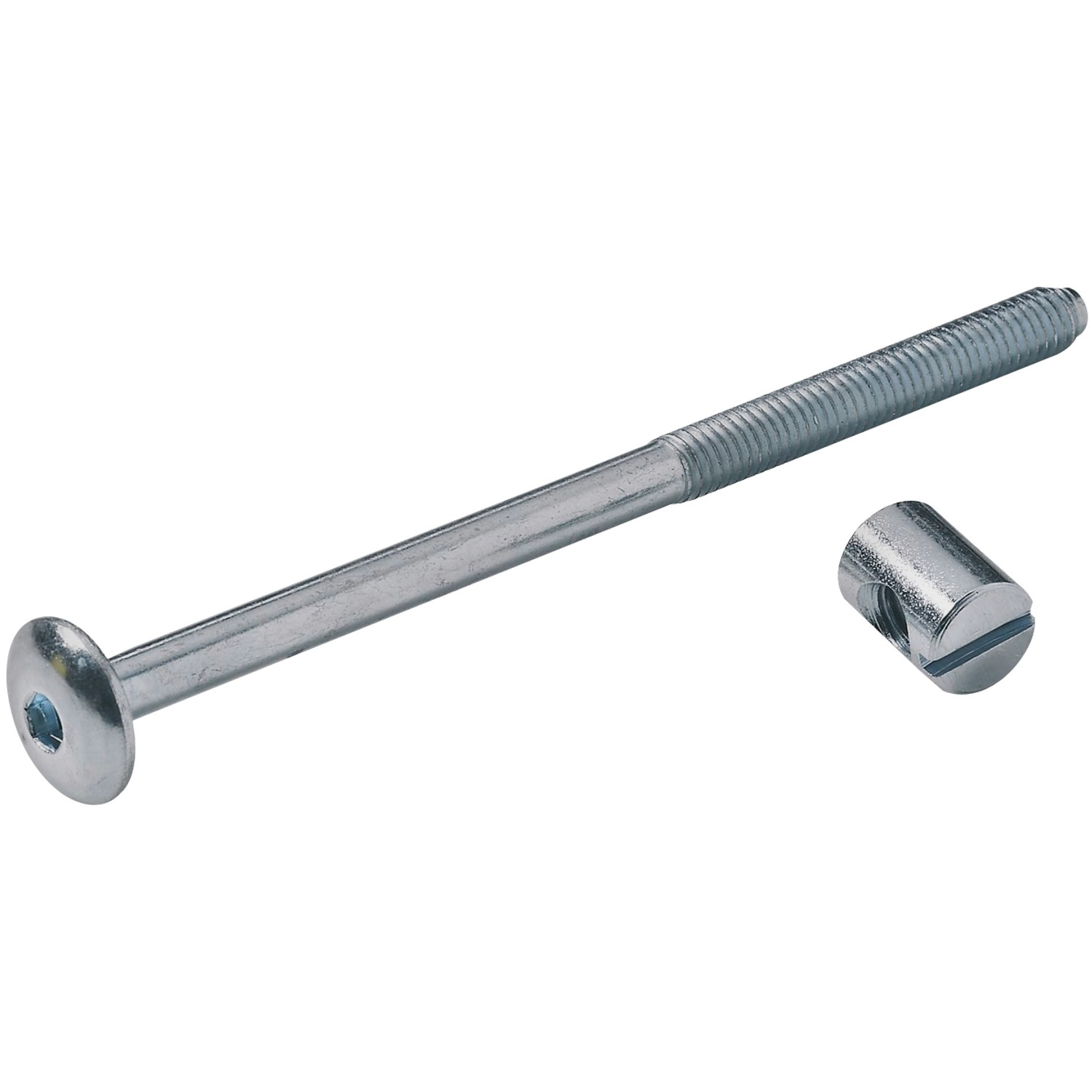 Hettich Spojovací šroub s plochou hlavou a metrickým válečkem, 4 ks