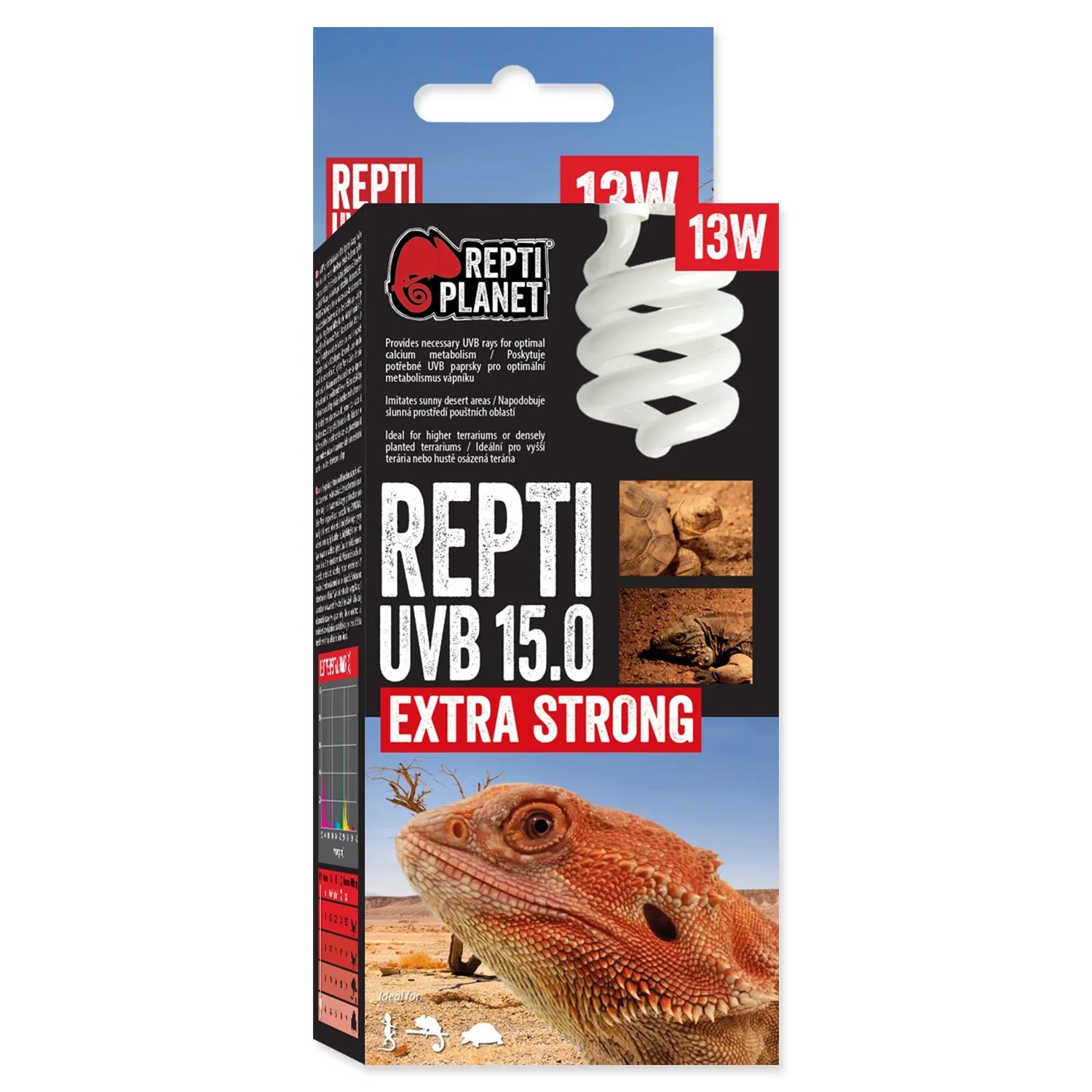 Levně Repti Planet Žárovka Repti UVB 15.0 Extra Strong 13 W