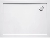 Sanotechnik Rohová sprchová vanička SMC SC1080S, 100 x 80 x 3,5 cm