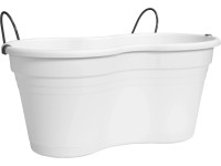 Ebertsankey Sada truhlíků na květiny Mediterran 37 x 27 cm bílá