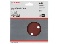 Bosch Brusný papír C430, 150 mm, 240, 5 ks