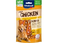 Vitakraft Žvýkací proužky pro psy Chicken Bonas kuřecí filé se sýrem, 80 g