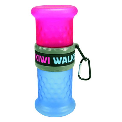 Kiwi Walker Cestovní láhev 2v1 růžová/modrá