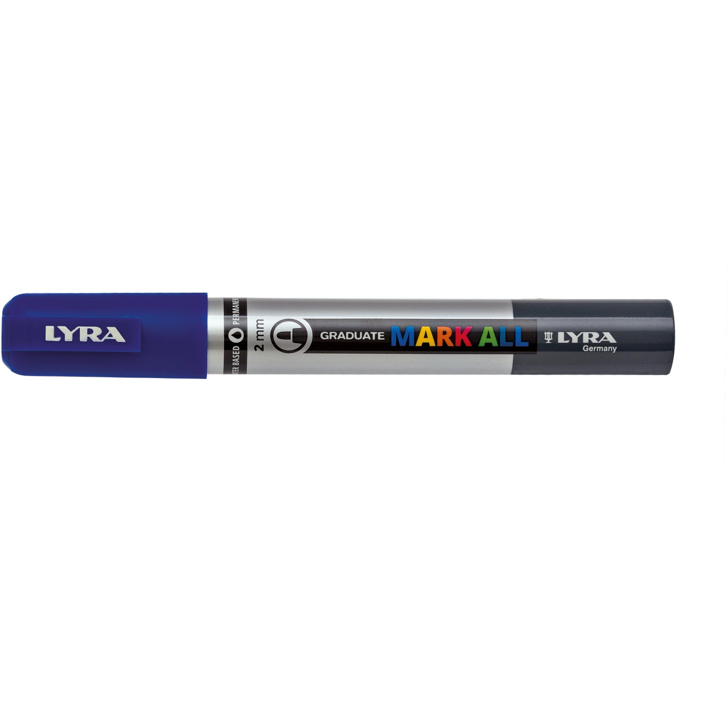 LYRA Akrylový popisovač Graduate MARK ALL tmavě modrý, M - 2 mm