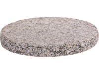 Euro Stone Žulový nášlapný kámen světle šedý pr. 25 x 3 cm