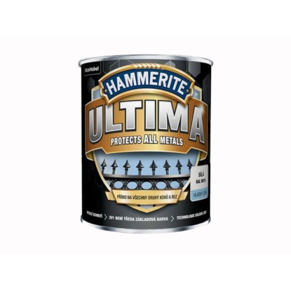 Hammerite Ultima Barva na kov 3v1 RAL7016 lesklá antracitová šedá 0,75 l