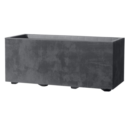 Deroma Truhlík Millennium Cassetta antracitový 25 x 59 x 25 cm