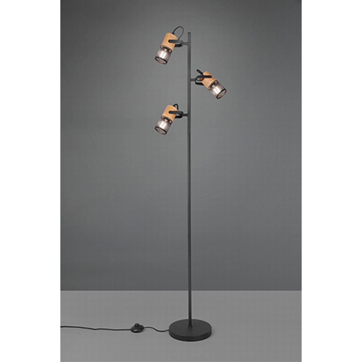 Trio Tosh stojací lampa černá 404300332 TR404300332