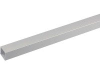 Arcansas Hranatá trubka hliníková stříbrná eloxovaná 10 x 10 x 1000 mm