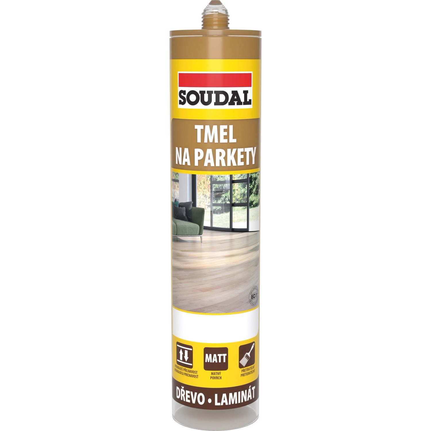 Levně SOUDAL Tmel na parkety třešeň 280 ml