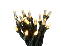 OBI LED světelný minižárovkový řetěz 50 LED diod teplá bílá