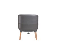Plastia Vermikompostér Urbalive světle antracitová 60,5 x 50,5 x 38 cm Plastia Vermikompostér Urbalive světle antracitová 60,5 x 50,5 x 38 cm