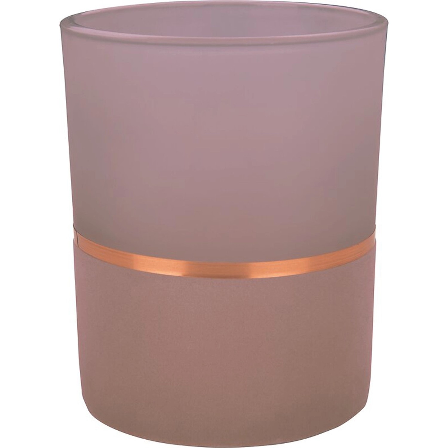 Svícen na čajové svíčky Modern Antique, sklo, krémový, 12 x 10 x 10 cm